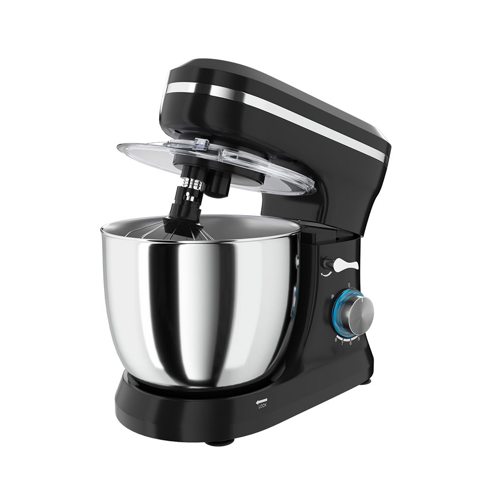 3in1 Stand Mixer 8 Speed 5L Mix Master 400W Black-3