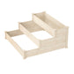 Fingers 3-Tier Wooden Raised Garden Bed Elevated Ground Vegetable Planter Box-2