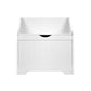 Kids Toy Box Chest: Versatile Storage Solution for Toys and Clothes - White-3