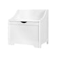 Kids Toy Box Chest: Versatile Storage Solution for Toys and Clothes - White-1