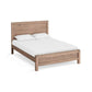 Nowra Wooden King Single Bed Frame Base Oak-1