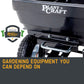 250kg Poly Pull Dump Cart Garden Hand Trailer Wagon Lawn Wheelbarrow-1