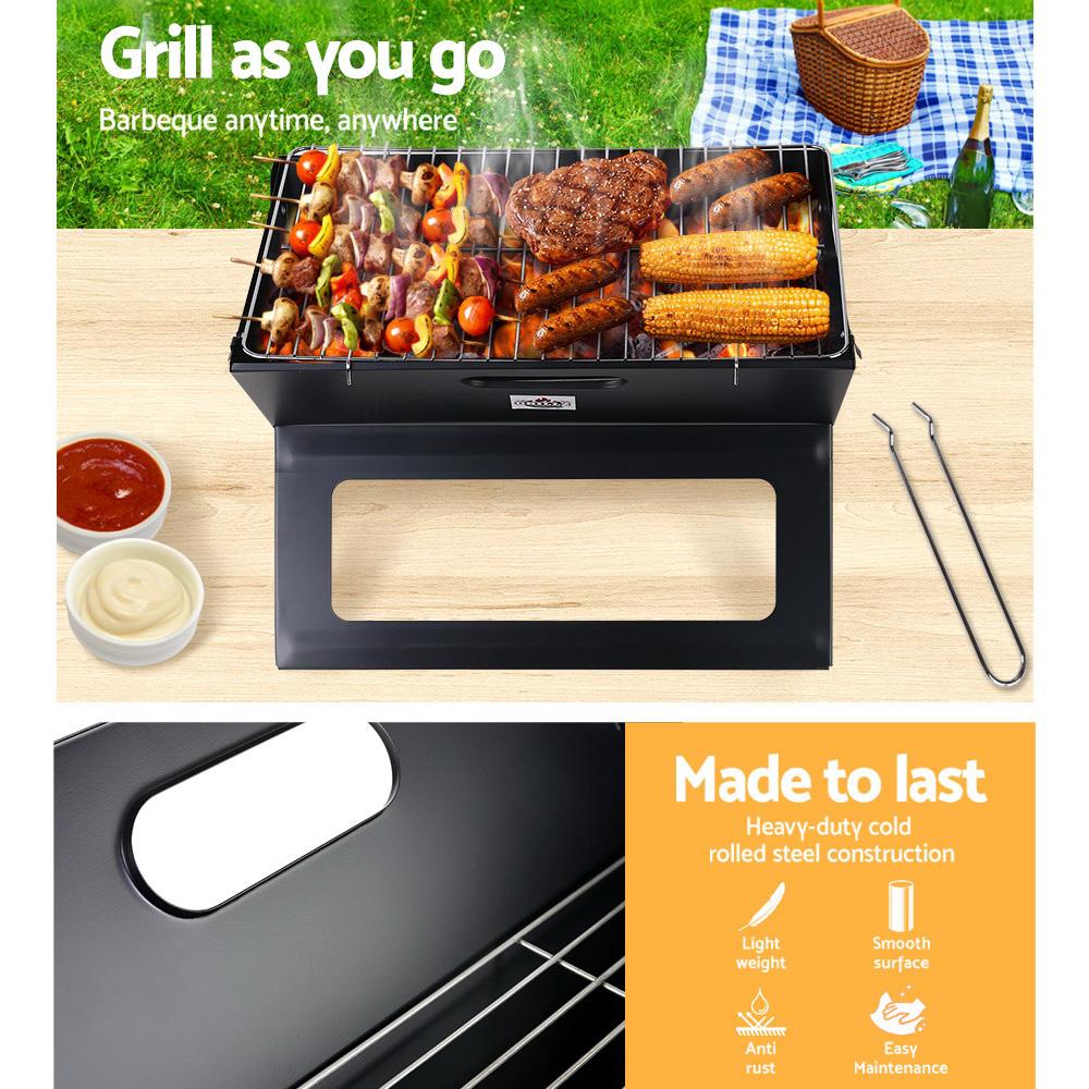 Portable Charcoal BBQ Grill-2