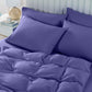 Royal Comfort 2000TC 6 Piece Bamboo Sheet & Quilt Cover Set Cooling Breathable - Double - Royal Blue-2