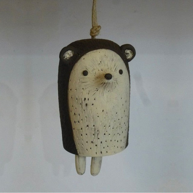 Hedgehog wind chime