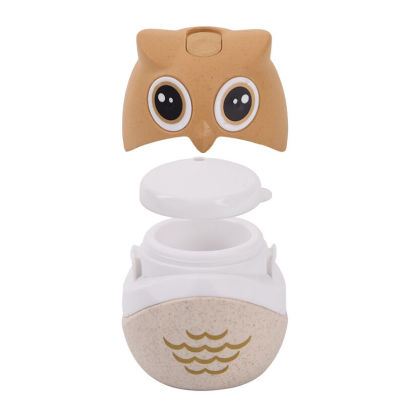 Owl toothpick holder and dispenser parts