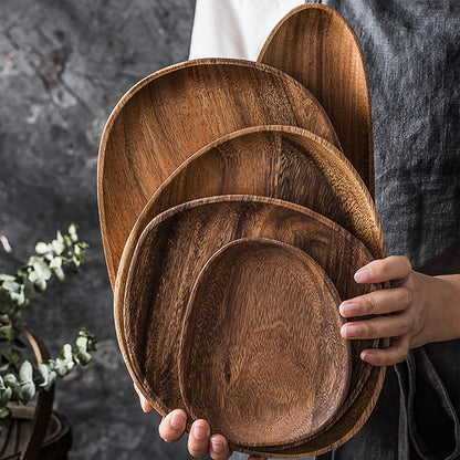 Wooden timber platters various sizes and shapes