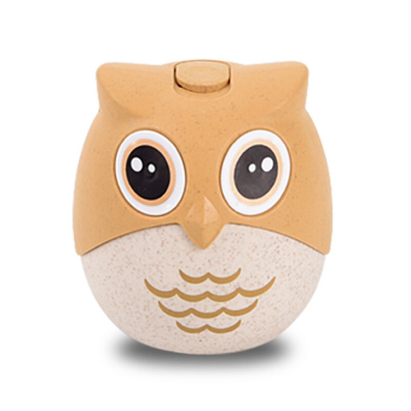 Owl toothpick holder and dispenser