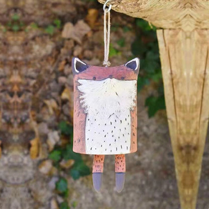 Fox wind chime