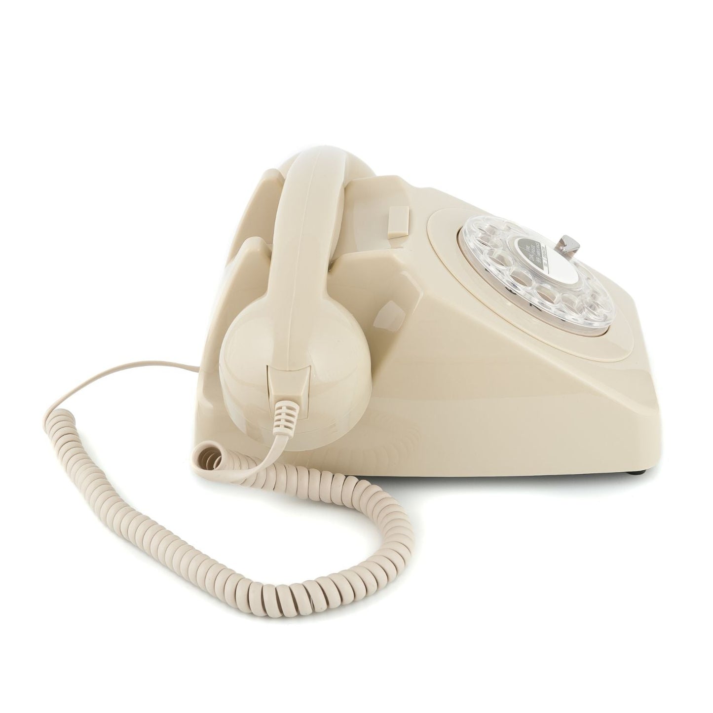 Ivory retro style working telephone