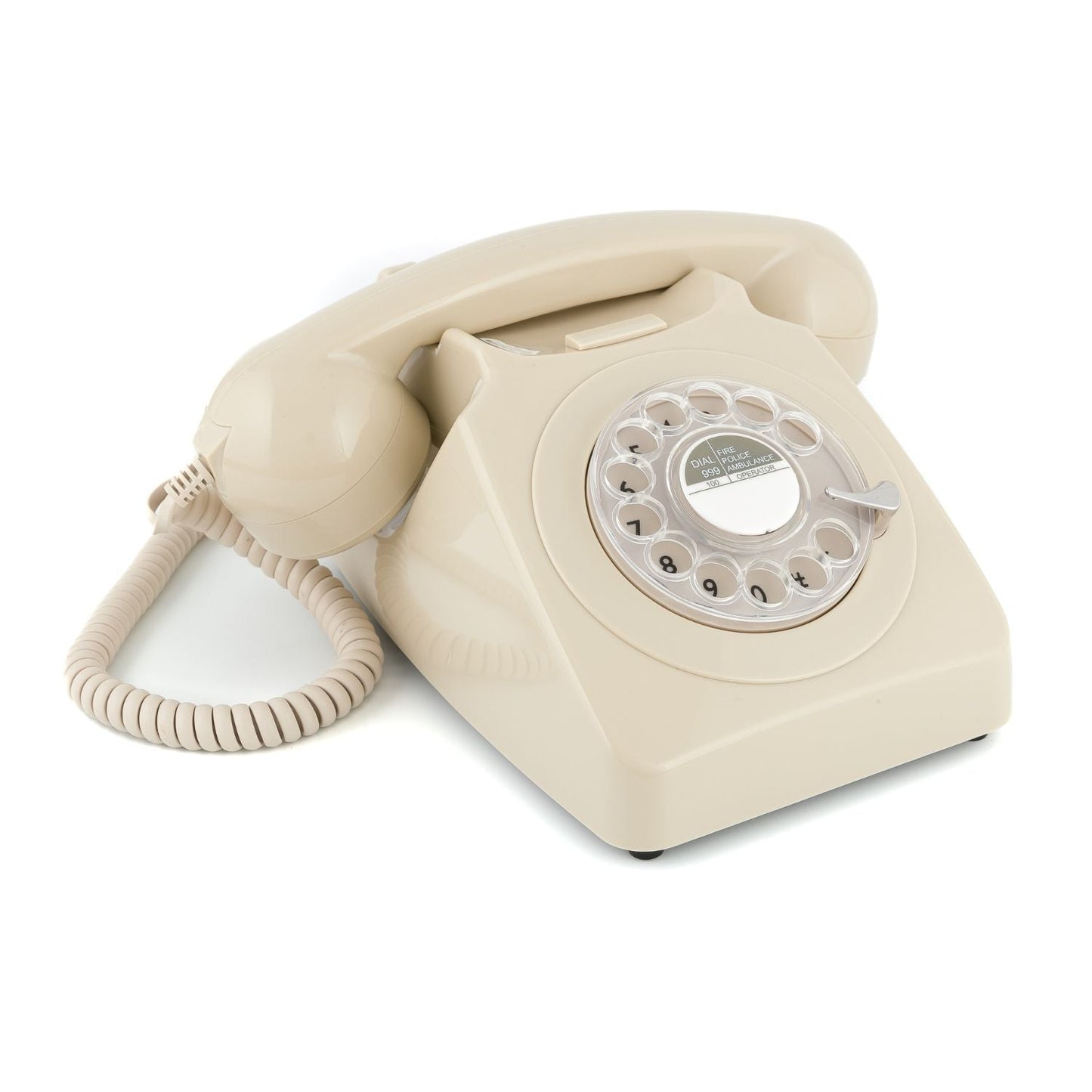 Ivory retro style working telephone