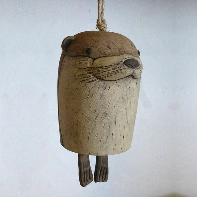 Otter wind chime