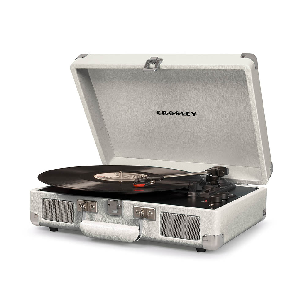 Crosley Cruiser white Bluetooth portable turntable