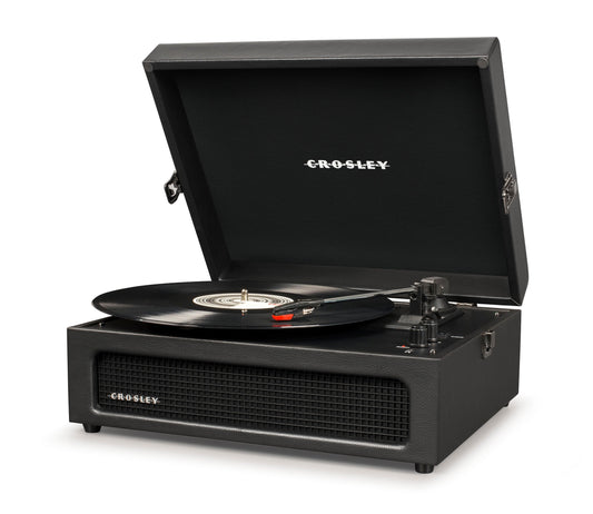 Crosley Voyager black Bluetooth portable turntable