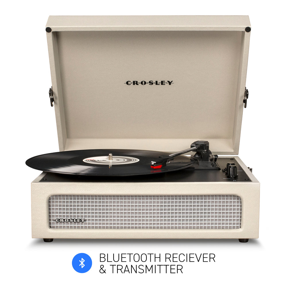 Crosley Voyager cream dune Bluetooth portable turntable