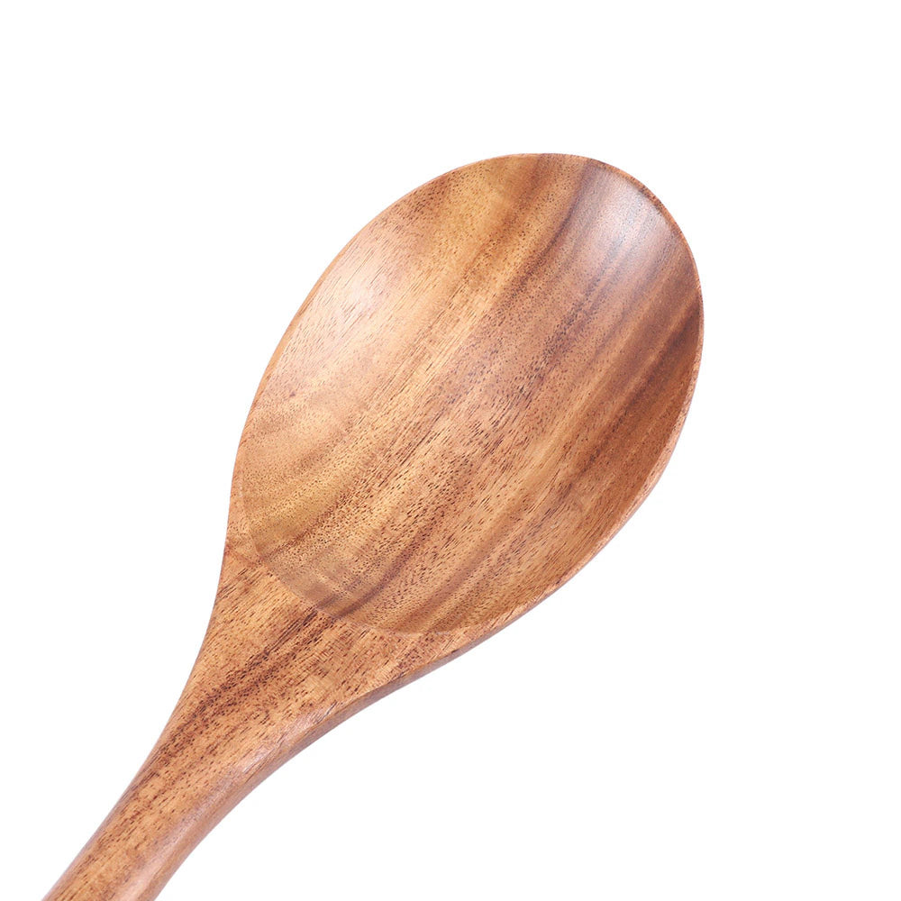 Wooden spoon close up