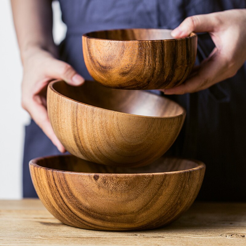 Wooden bowls