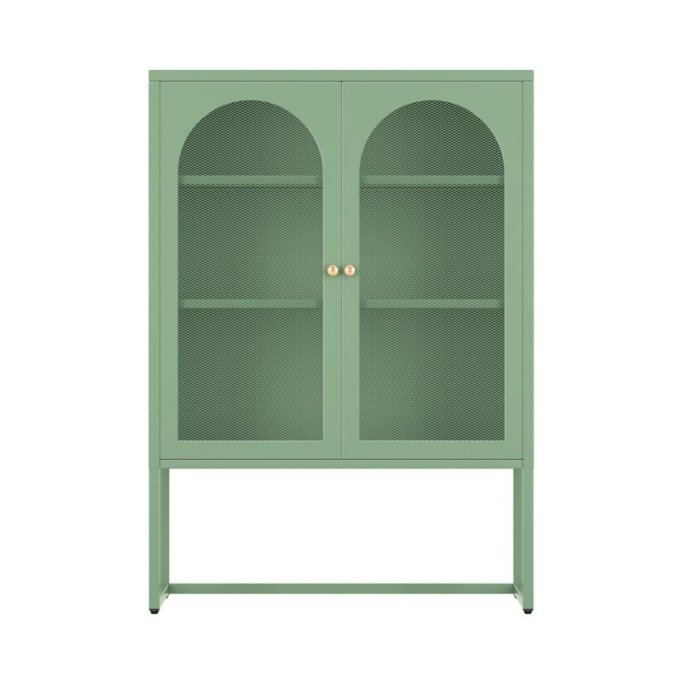 Elma Buffet Sideboard Storage Cabinet Green-3