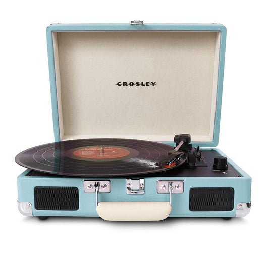 Crosley Cruiser turquoise Bluetooth portable turntable