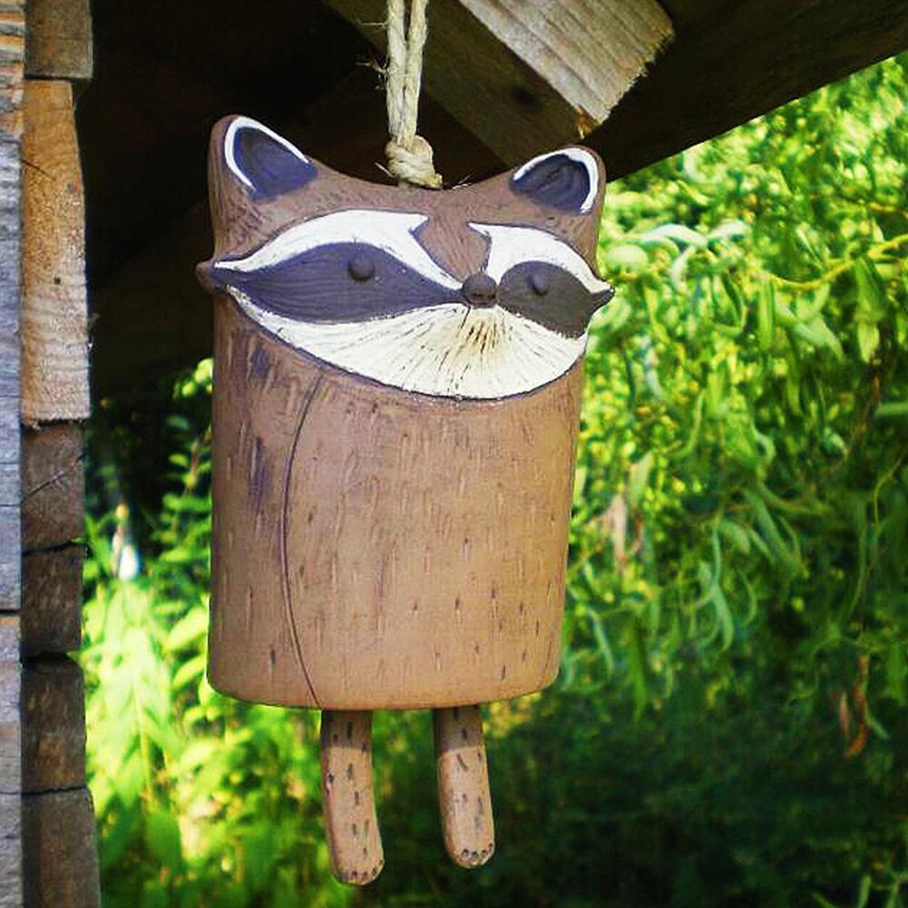 Racoon wind chime